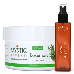 Rosemary Leaves With Spray Bottle Applicator - 70G | For Rosemary Water Spray Mist | DIY - Hair Growth Mist