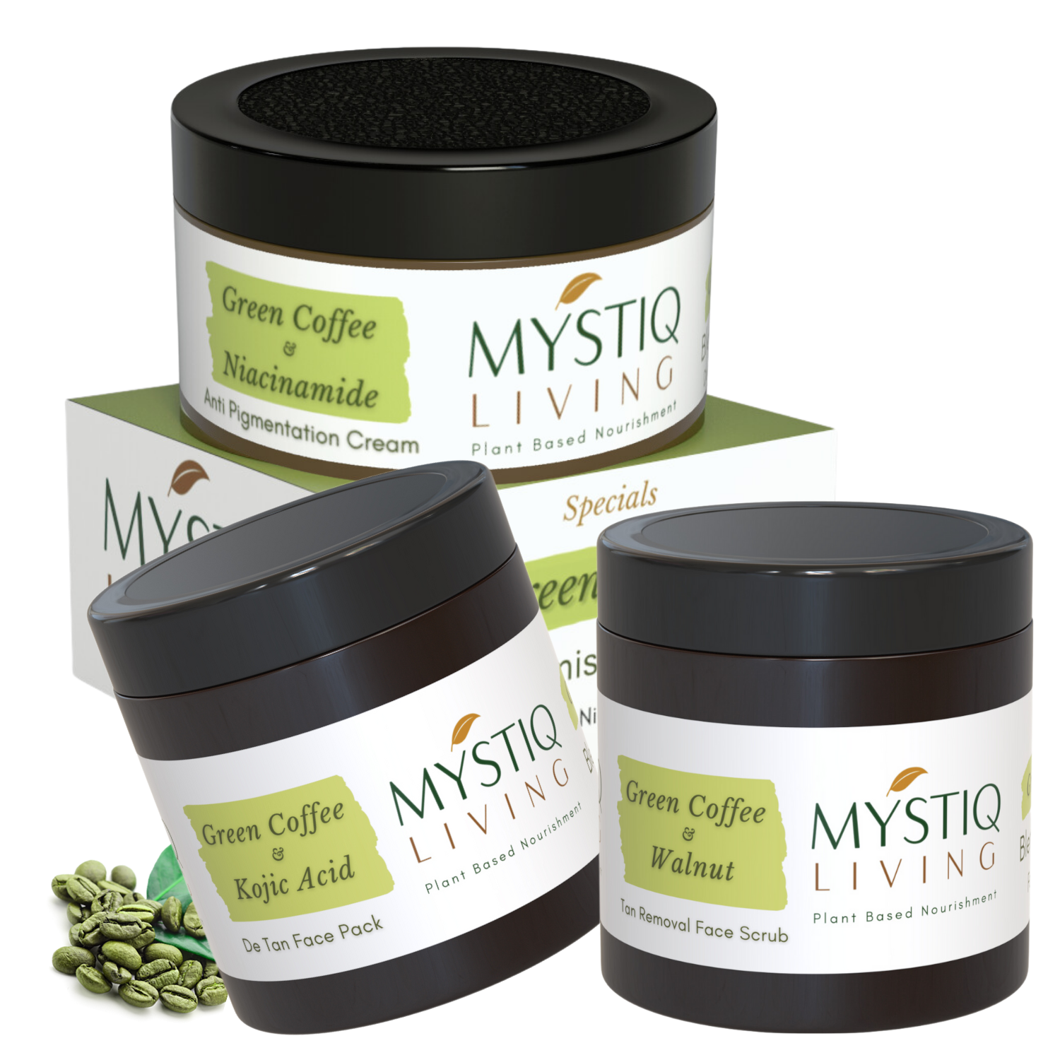 Green Coffee Blemish Clear Kit for Pigmentation and Dark Spots Removal