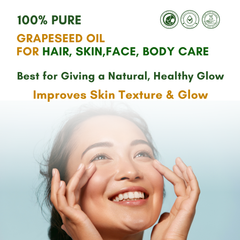 Grapeseed Oil | Cold Pressed, 100% Pure & Natural