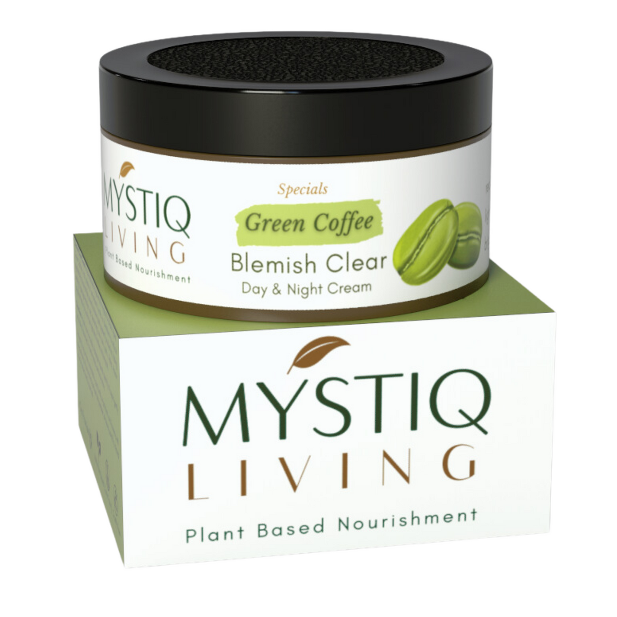Green Coffee Blemish Clear Cream for Dark Spots and Brighten Skin - Pigmentation Removal Cream