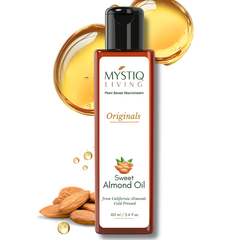 Sweet Almond Oil | Cold Pressed, 100% Pure & Natural