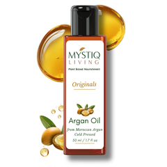 Moroccan Argan oil for Dry and Frizz Hair, Promotes Beard Growth | Cold Pressed, 100% Pure & Natural