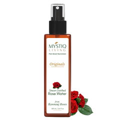 Rose Water (Hydrosol) for Cleansing and Hydration of Face and Skin