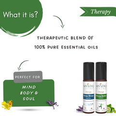 Combo - Stress Relief & Deep Sleep Roll On - Mystiq Living