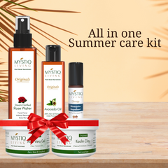 diy summer kit for skin ,hair and wellness