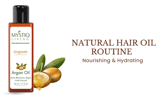 natural hair oiling routine for hair growth in India