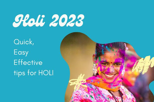 pre and post skin , hair care tips for holi 2023