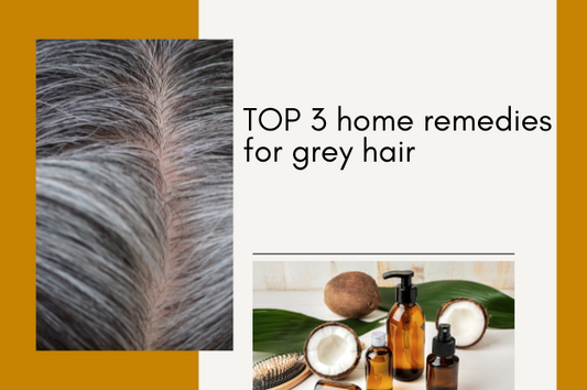 home remedies for grey hair using natural oils