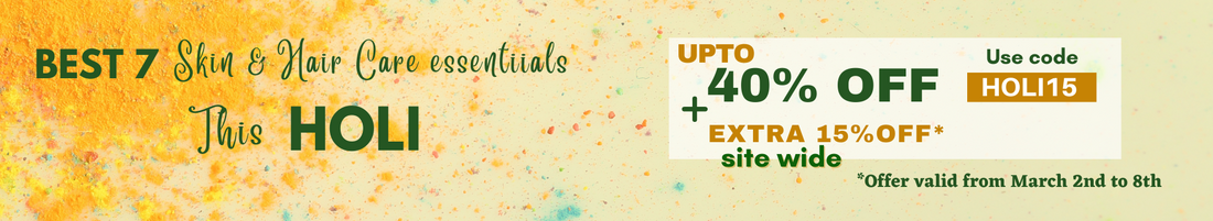 holi skin and hair care 2023