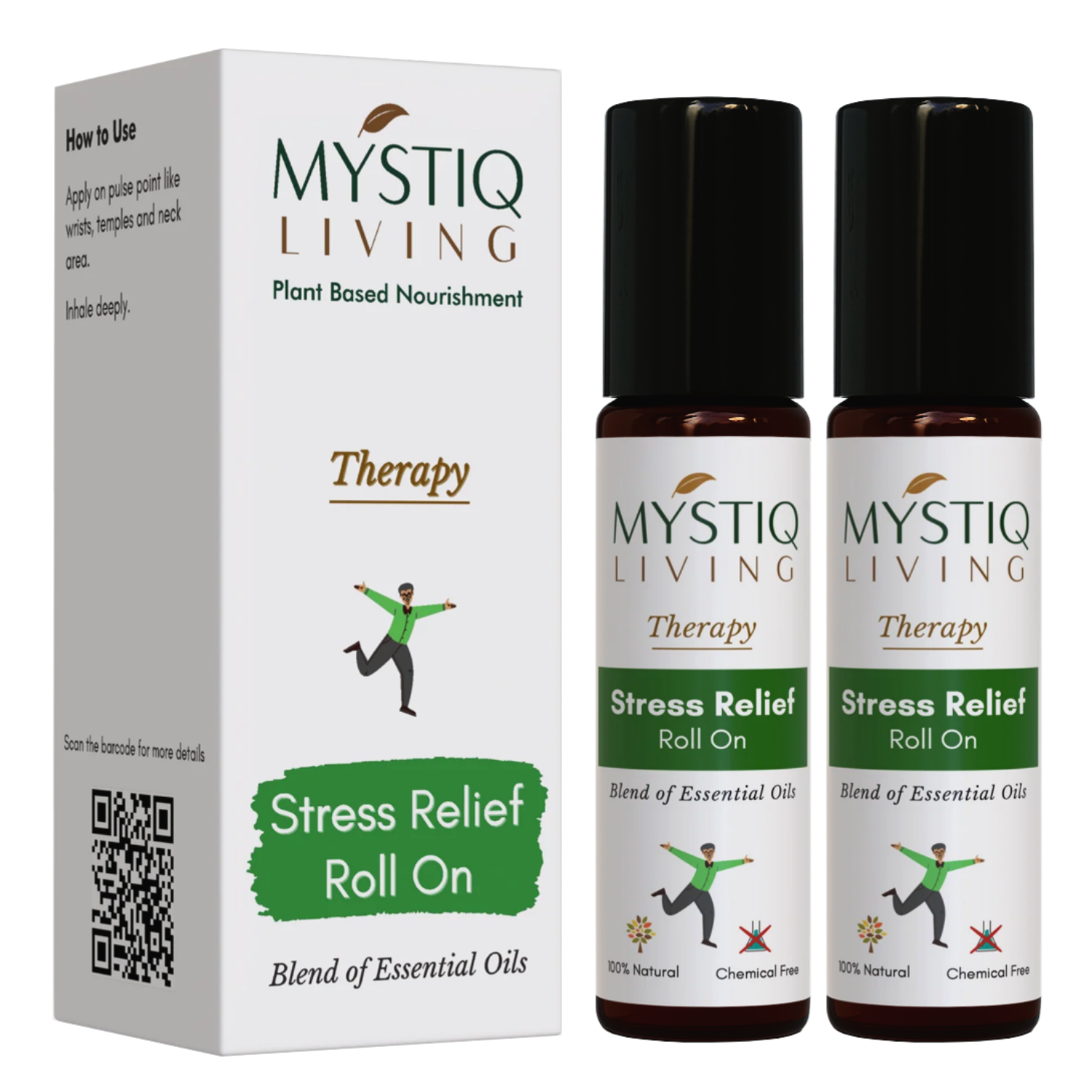 Stress Relief Roll On for Instant Calm and Relaxation