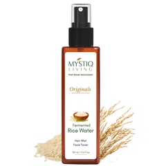 Fermented Rice Water Toner Spray for Glass Skin, Smooth Hair
