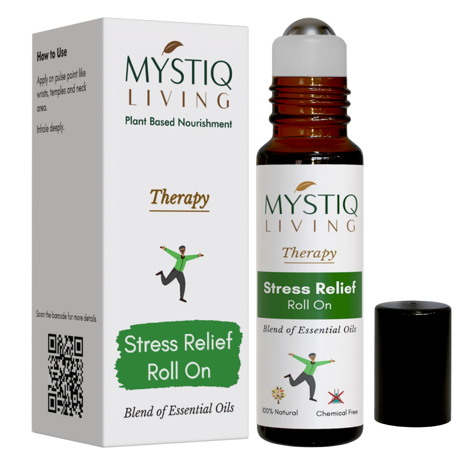 Stress Relief Roll On for Instant Calm and Relaxation