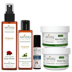 All-In-One DIY Summer Care Kit for Skin, Hair and Wellness