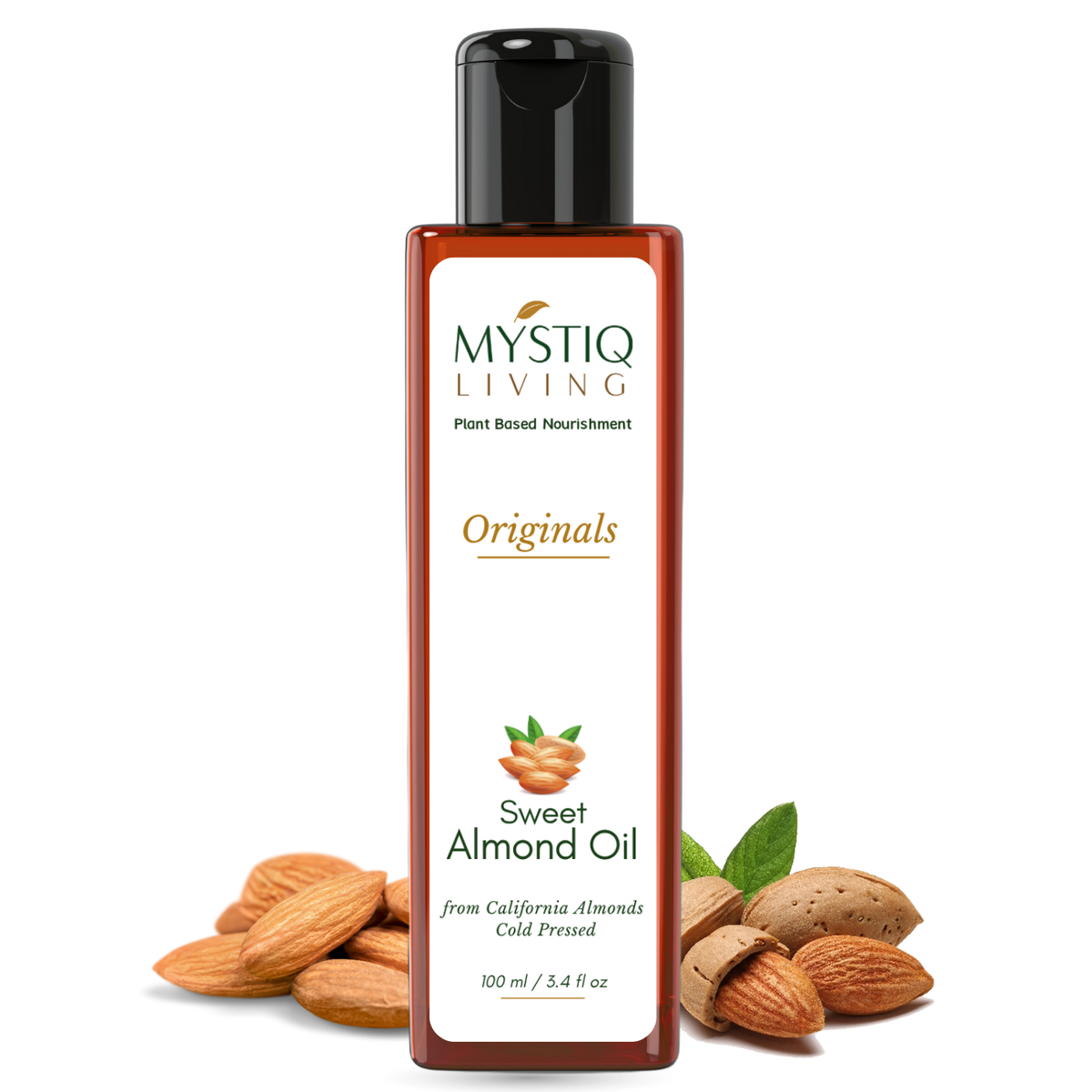 Sweet Almond Oil | Cold Pressed, 100% Pure & Natural