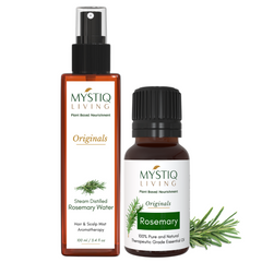 Rosemary water and Rosemary Oil for Hair Growth - Combo