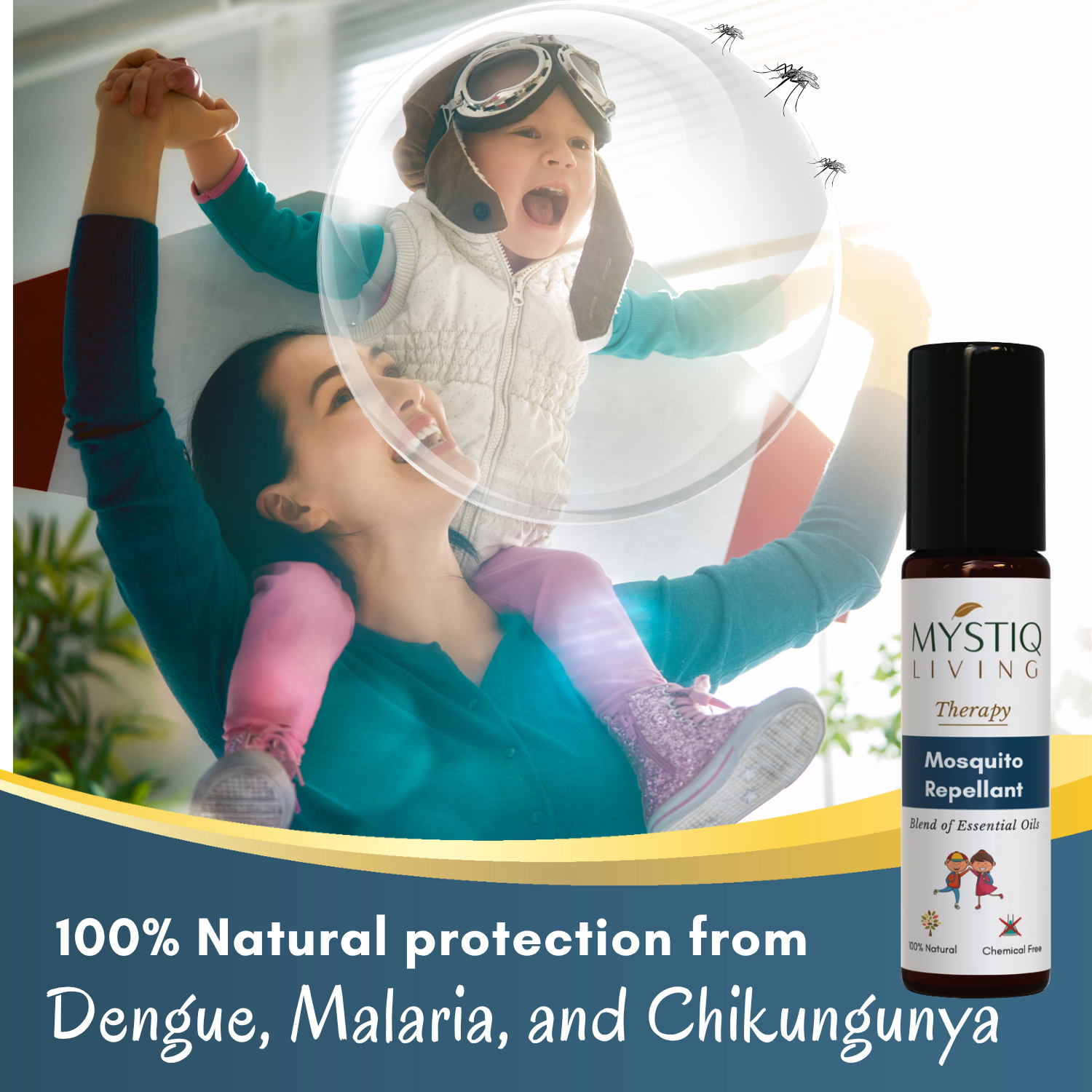 Mosquito Repellent Roll On | Fabric Roll On