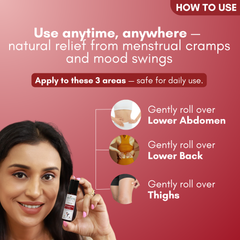 Cramp Free Roll On for Instant Relief from Muscle Cramps and Back Pain