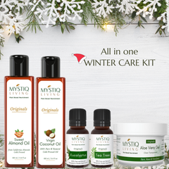 All-In-One DIY Winter Care Kit for Skin, Hair and Wellness