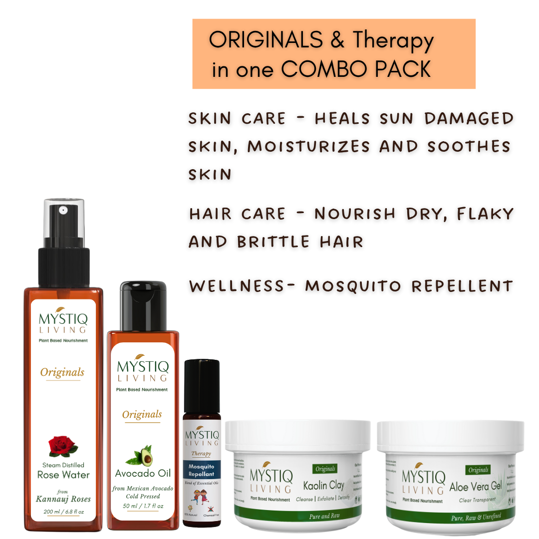 All-In-One DIY Summer Care Kit for Skin, Hair and Wellness