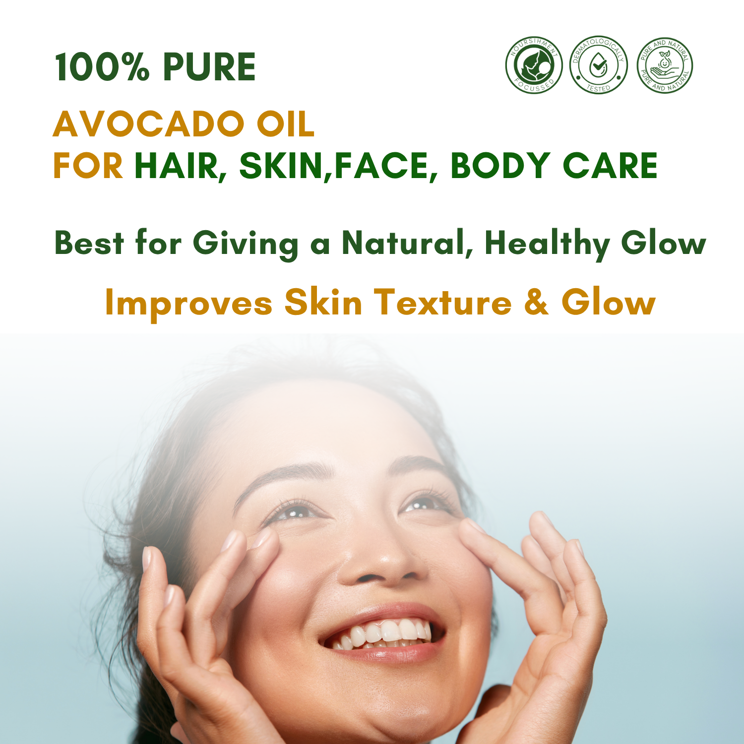 Avocado Oil | Cold Pressed, 100% Pure & Natural