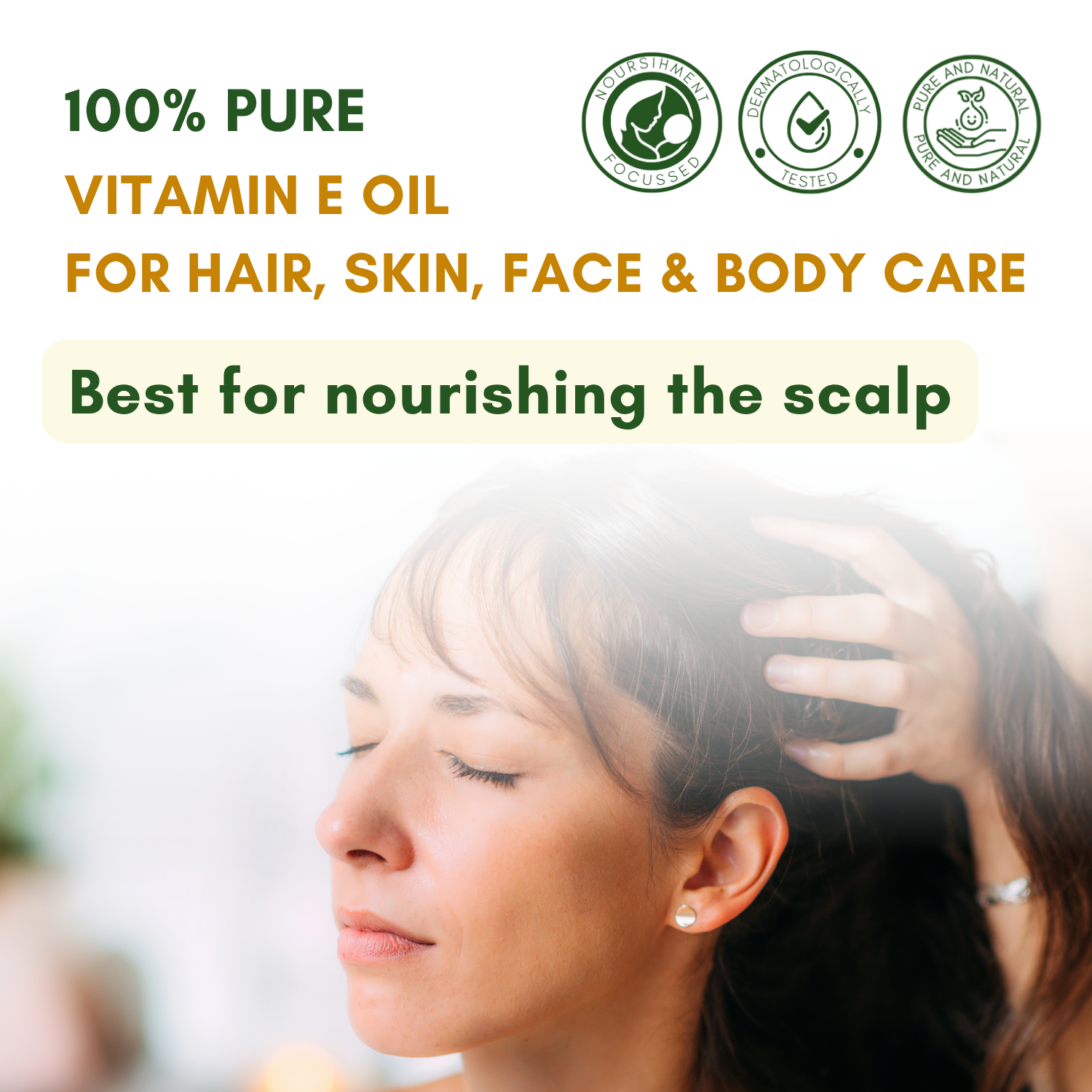 Vitamin E Oil for Face, Body and Skin