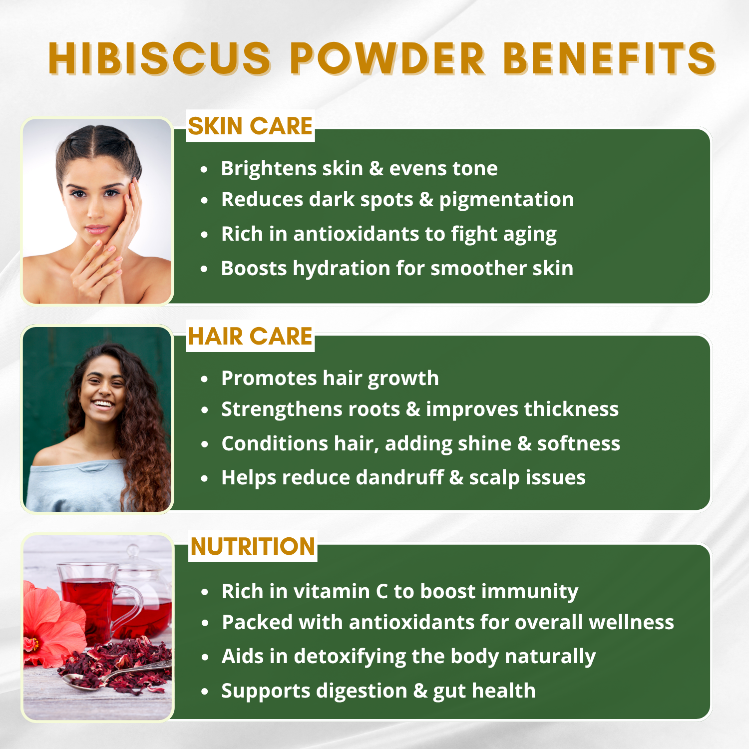 Hibiscus Powder | 100% Pure Organic Gudhal Powder