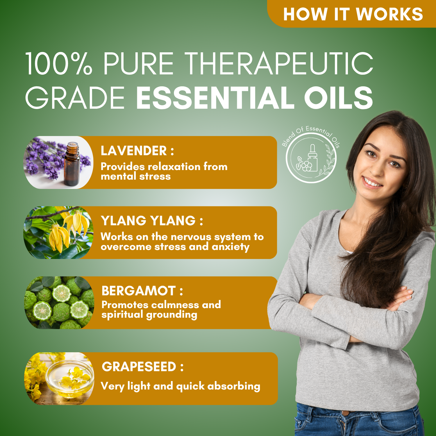 Stress Relief Roll On for Instant Calm and Relaxation