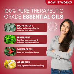 Cramp Free Roll On for Instant Relief from Muscle Cramps and Back Pain