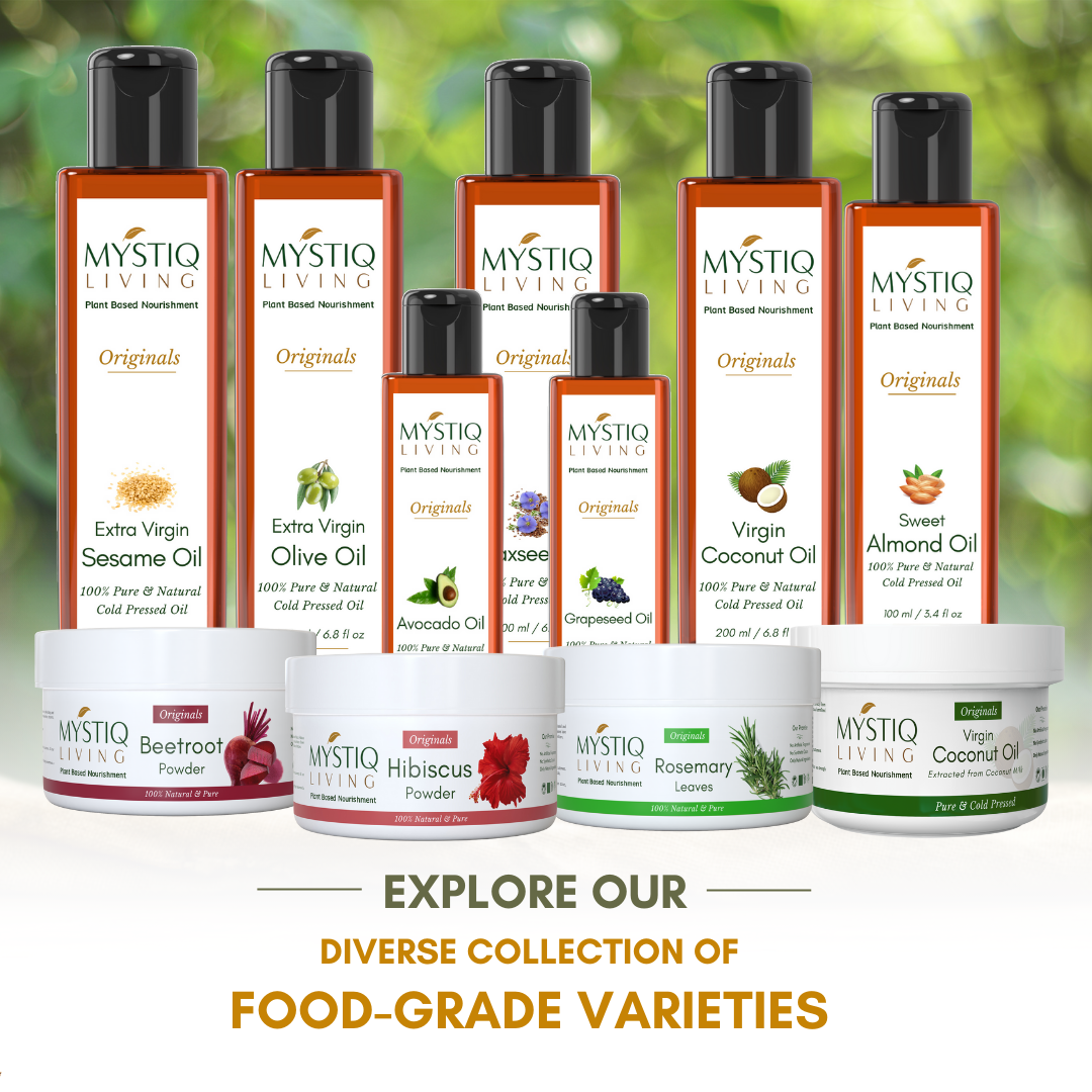 Flaxseed Oil | Cold Pressed, 100% Pure & Natural