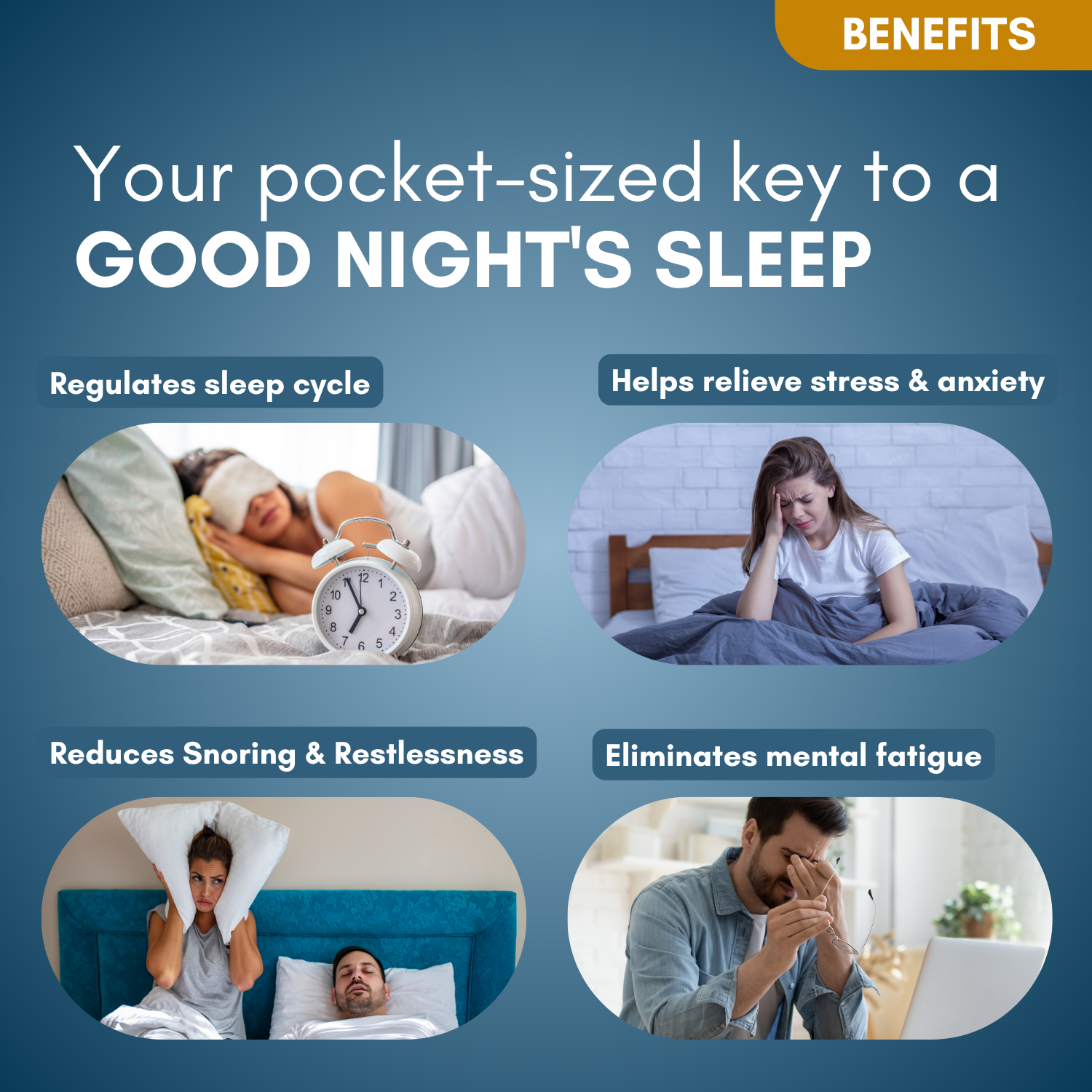 Deep Sleep Roll On for Regulating Sleep Cycle, Restful Sleep and Calms the Nerves