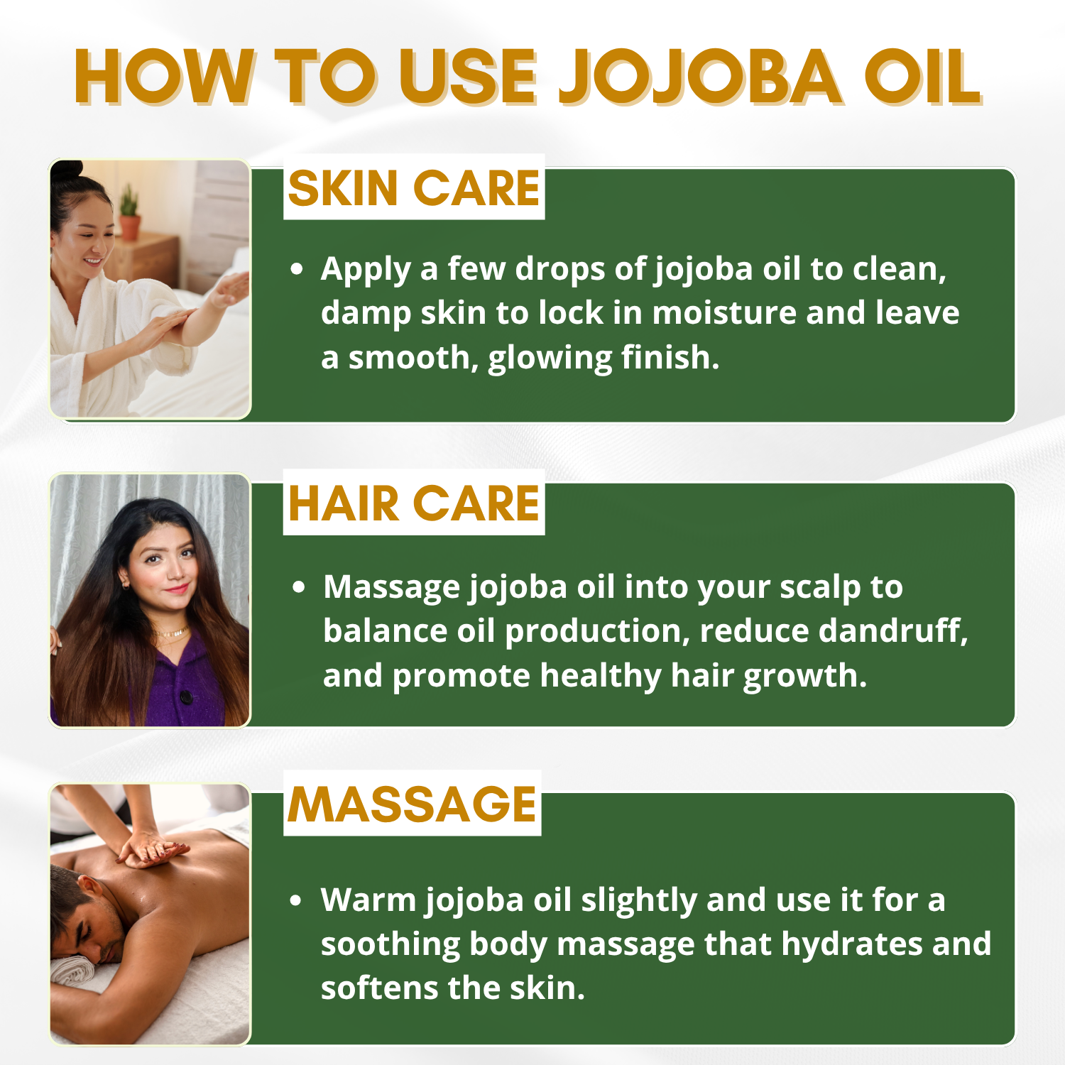 Jojoba Oil for Hair Growth, Skin Moisturizing | Cold Pressed, 100% Pure & Natural
