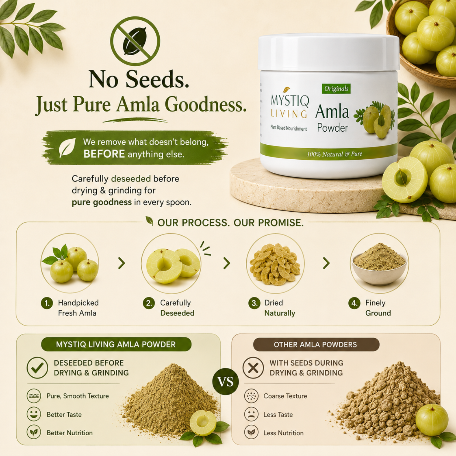 Mystiq Living Amla Powder