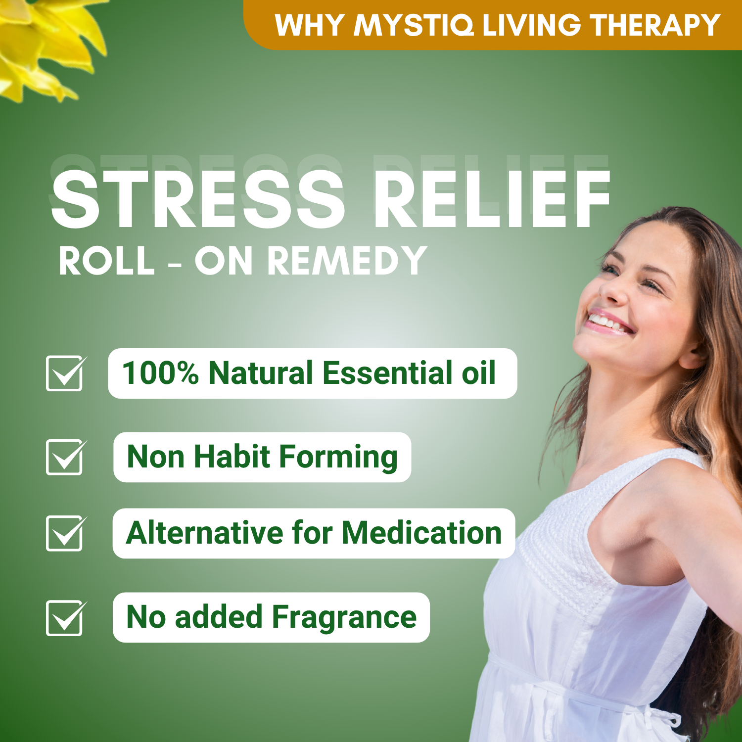 Stress Relief Roll On for Instant Calm and Relaxation