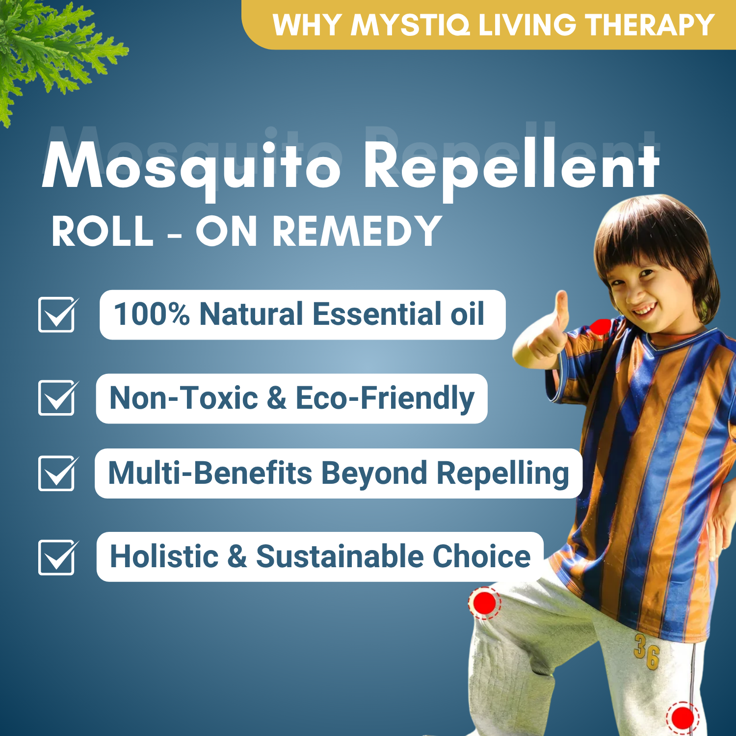 Mosquito Repellent Roll On | Fabric Roll On