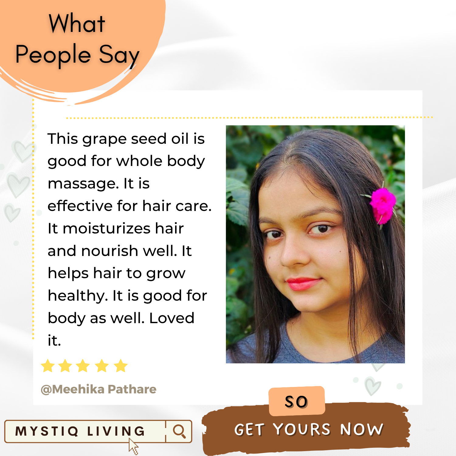 Grapeseed Oil | Cold Pressed, 100% Pure & Natural