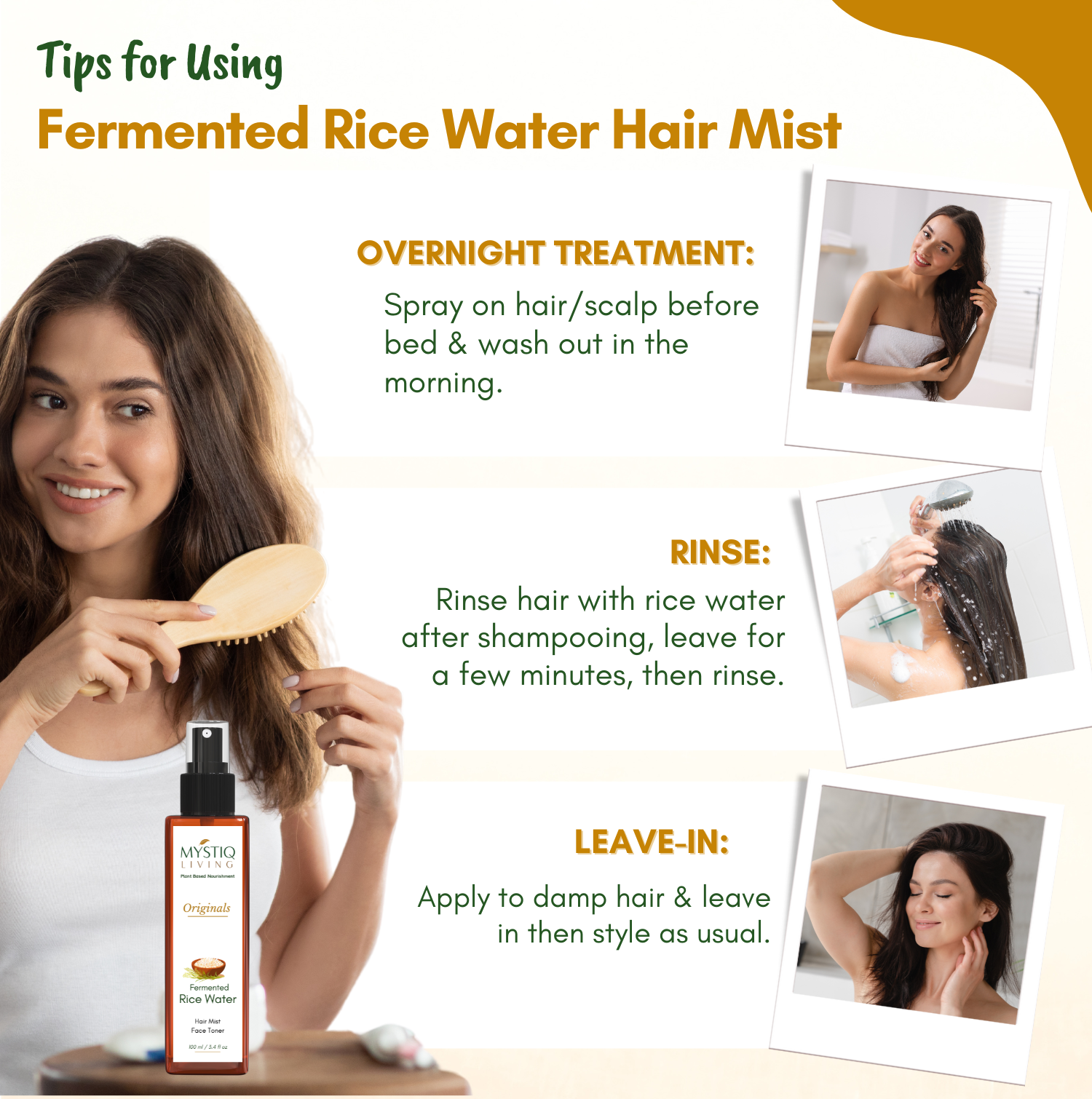 rice water for hair and skin