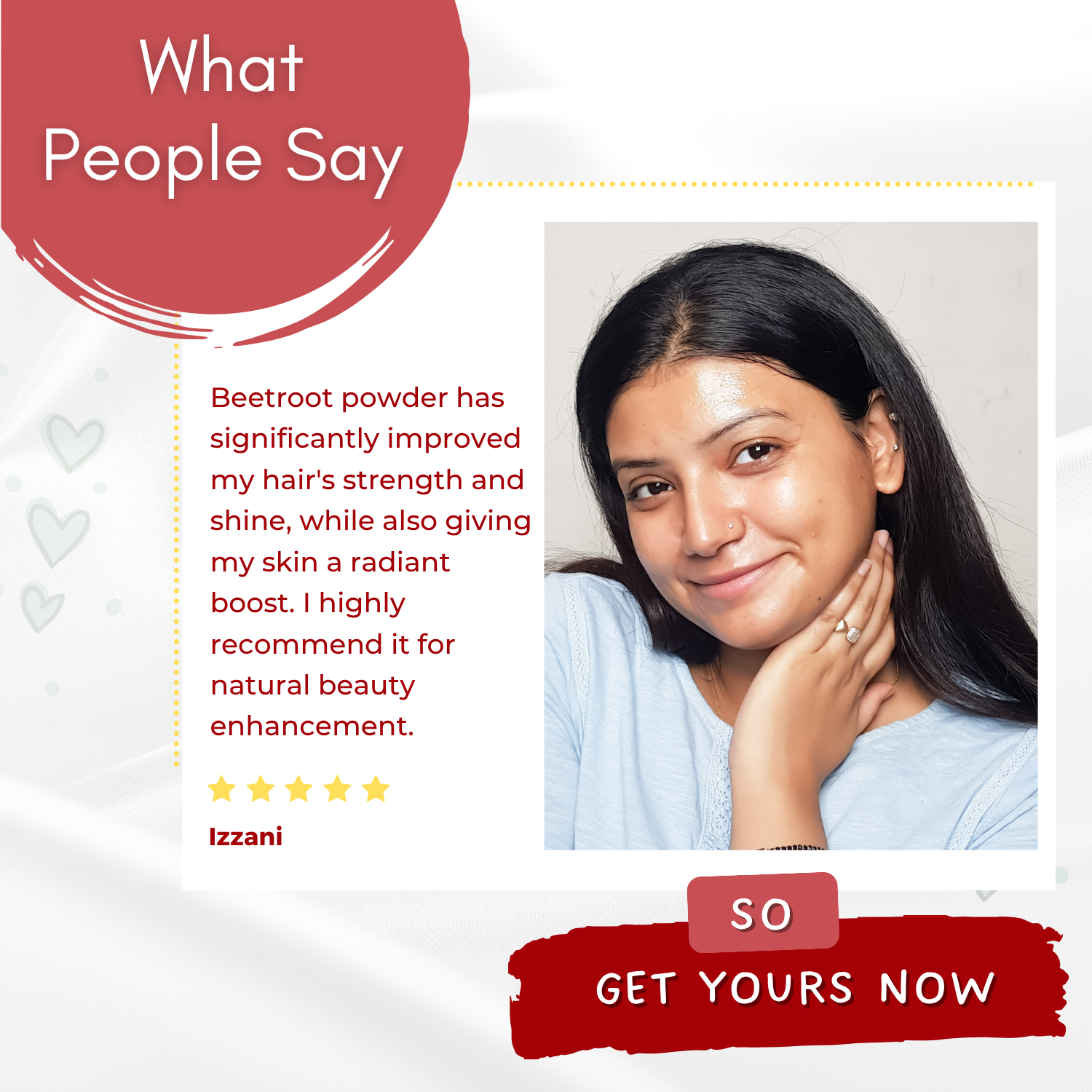 Beetroot Powder | 100% Pure Organic Beetroot Powder - 100g