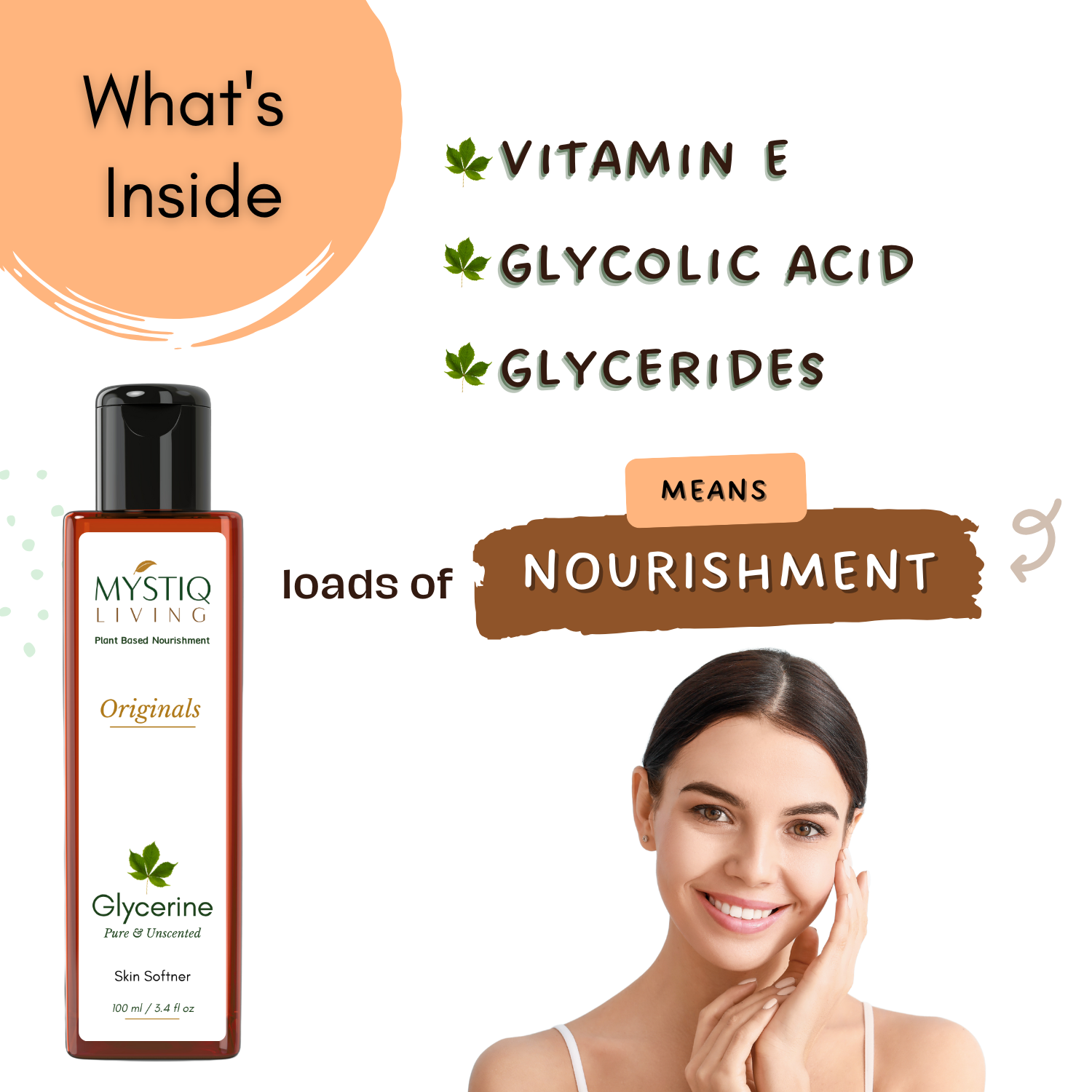 Glycerine for Face, Skin and Body Care