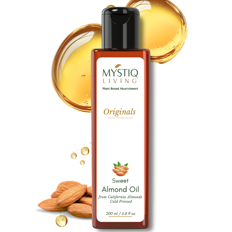 Sweet Almond Oil | Cold Pressed, 100% Pure & Natural