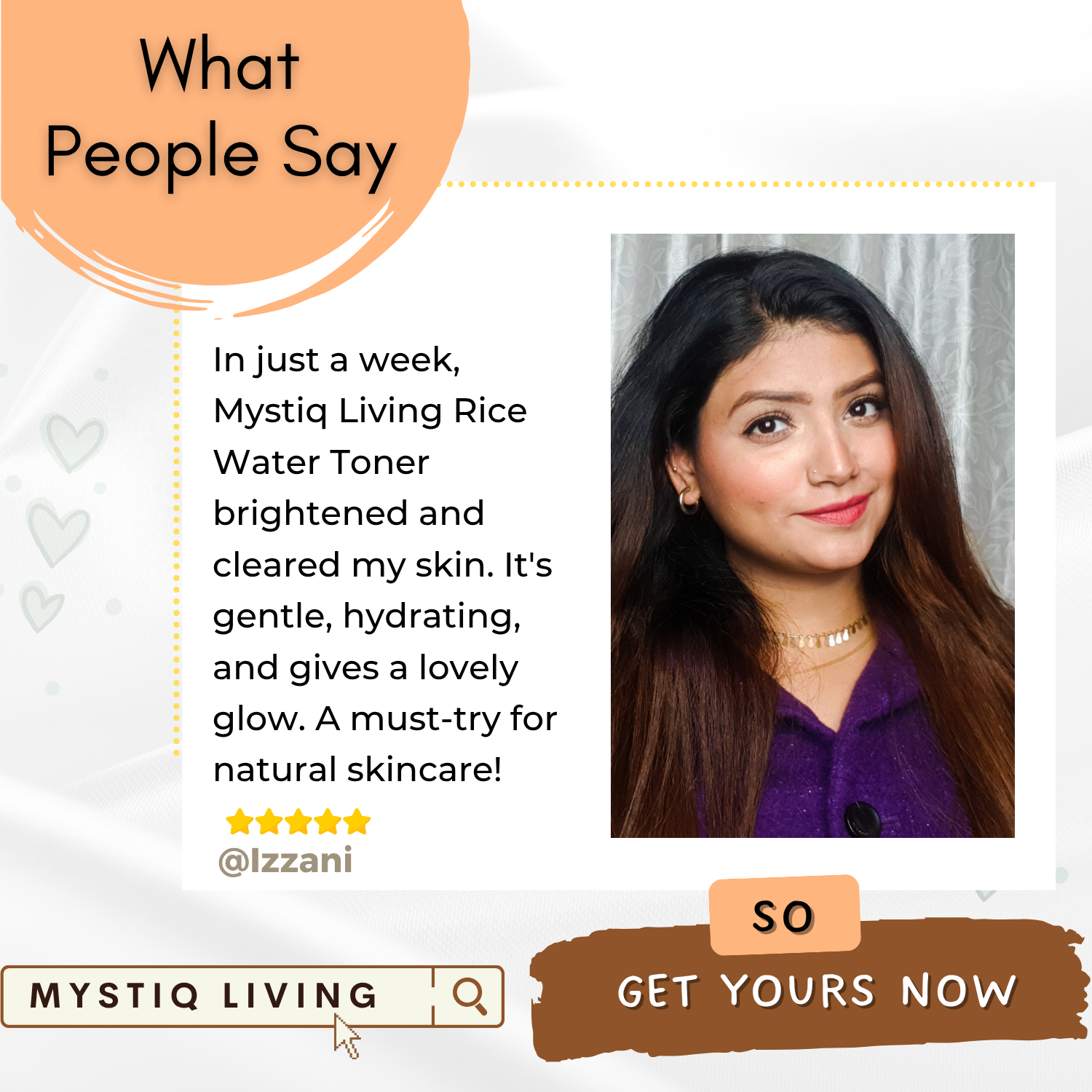 Fermented Rice Water Toner Spray for Glass Skin, Smooth Hair