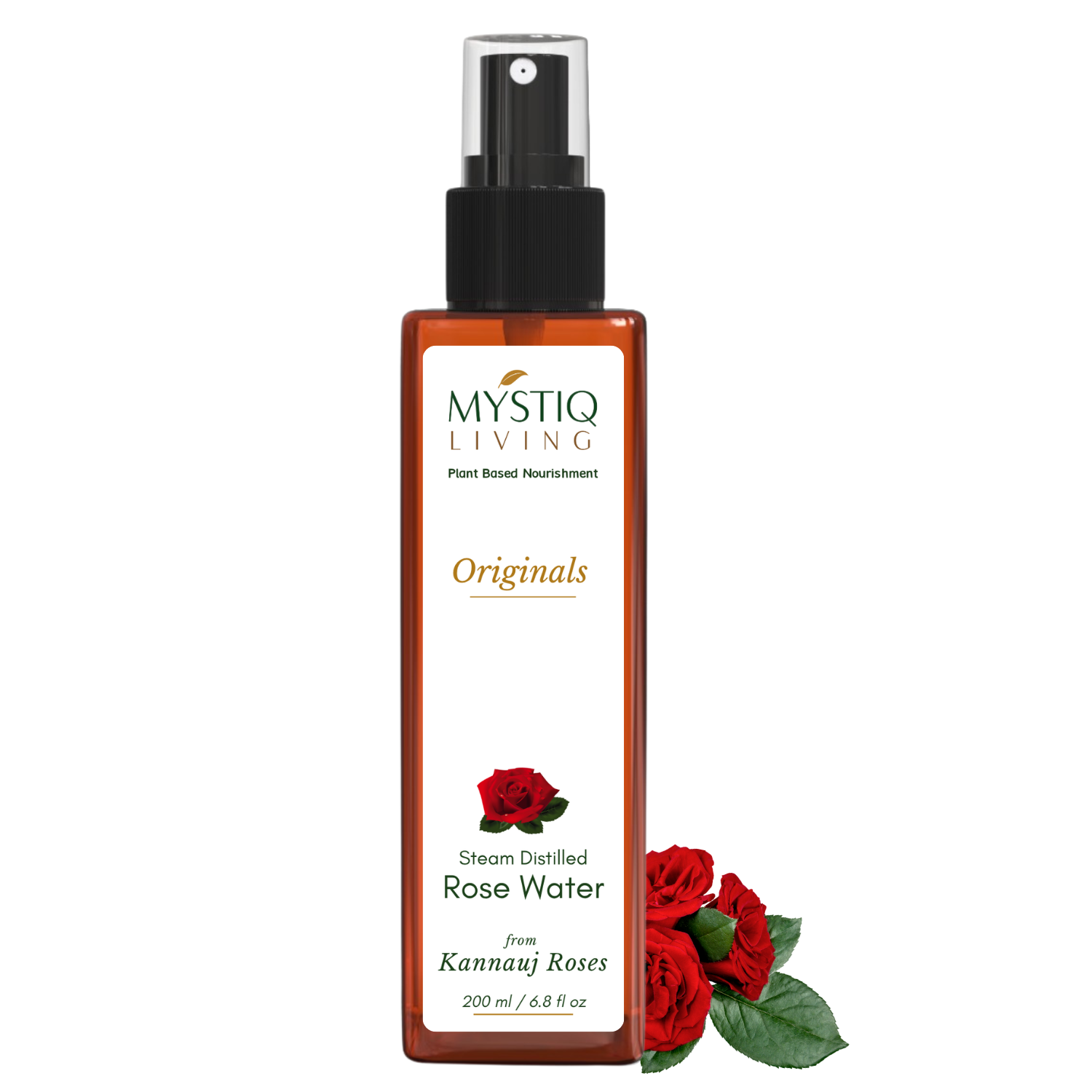 Rose Water (Hydrosol) for Cleansing and Hydration of Face and Skin