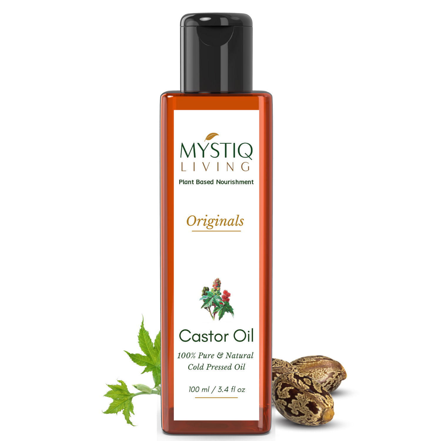 Cold Pressed Castor Oil - Mystiq Living