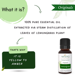 100% pure lemongrass eseential oil