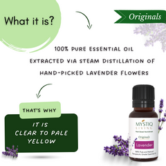 100% pure lavender essential oil