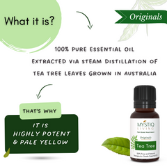 100% pure Tea tree oil