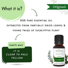 100% pure eucalyptus essential oil