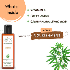 nourishment of hempseed oil