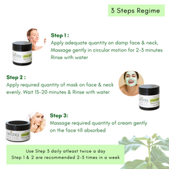 Green Coffee Blemish Clear Kit - Ayurvedic Beauty Regime For Pigmentation and Dark Spots Removal - Mystiq Living