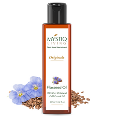 Cold Pressed Flaxseed Oil - Mystiq Living