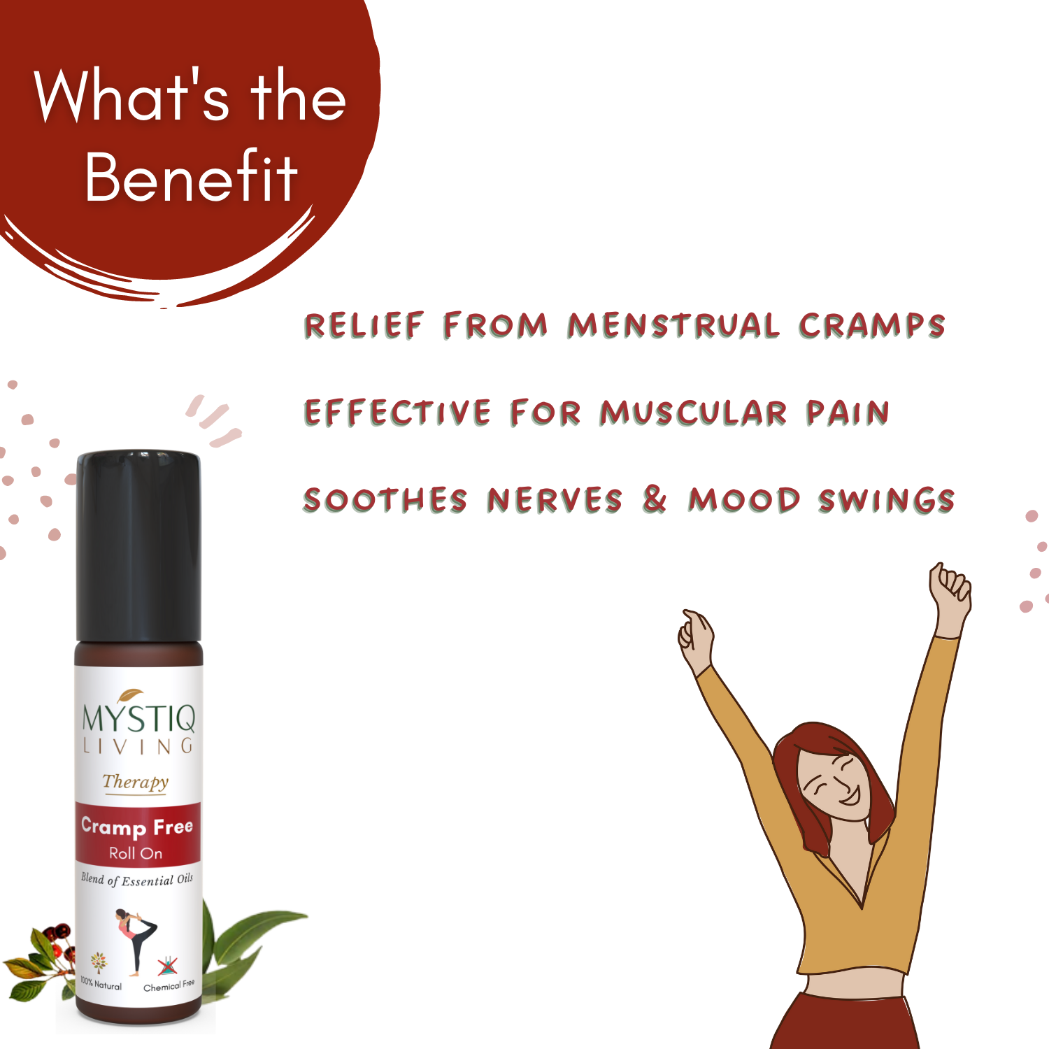 benefits of Cramp Free Roll On 